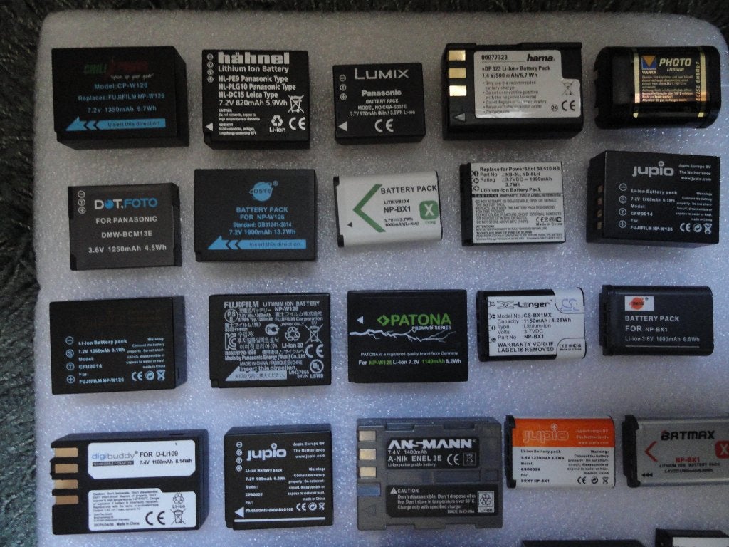 Accu-packs (100 stuks), Audio, Tv en Foto, Zo goed als nieuw, Accu