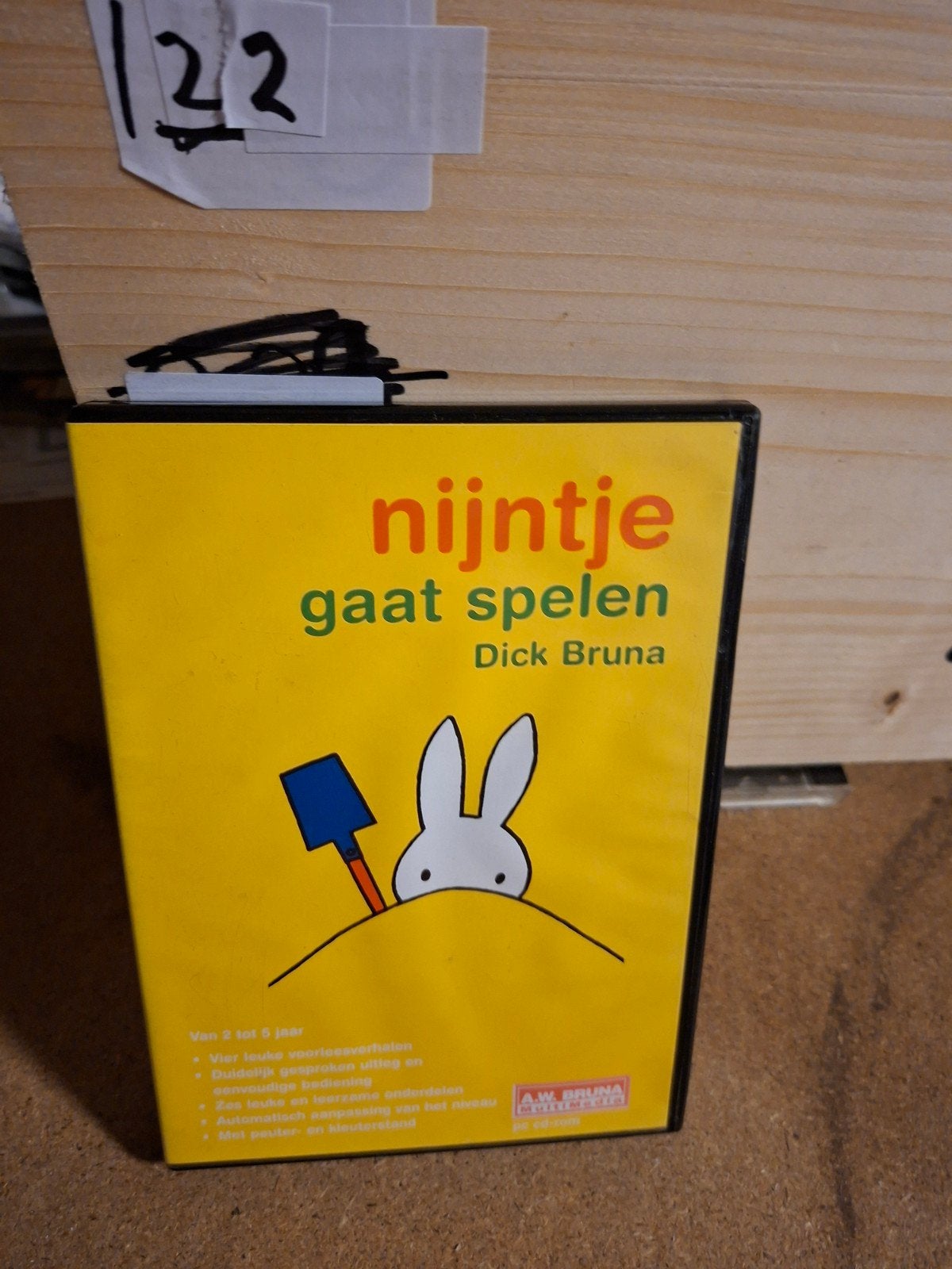 Nijntje Gaat Spelen - Dick Bruna DVD (2-5 jaar), Gebruikt, Animatie, Alle leeftijden, Film