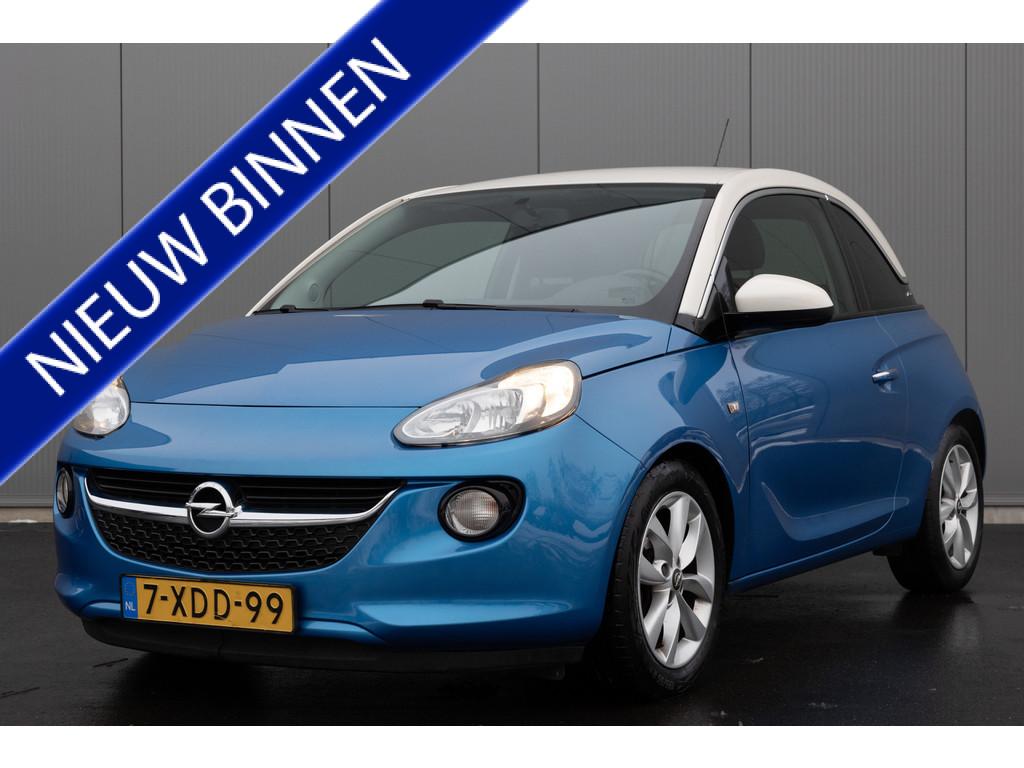 Opel ADAM 1.2 Jam | CRUISE | AIRCO (bj 2014), Voorwielaandrijving, Euro 5, Zwart, 4 cilinders