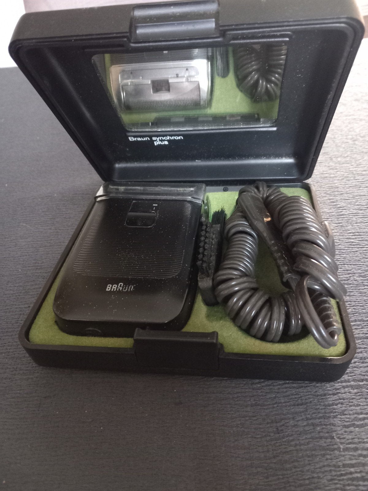 Braun Synchron Plus scheerapparaat in originele doos, Ophalen of Verzenden, Gebruikt, Scheren en Epileren