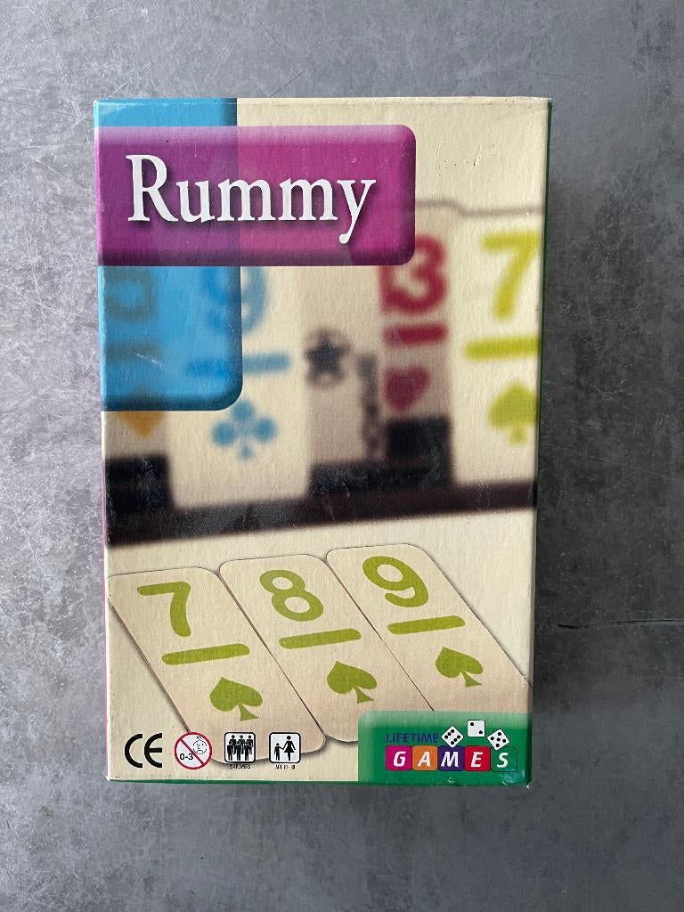 Reisspel Rummikub, Hobby en Vrije tijd, Gezelschapsspellen | Bordspellen, Een of twee spelers, Ophalen of Verzenden, Zo goed als nieuw