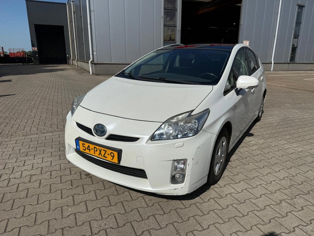 Toyota Prius 1.8 Executive Business 1e eigenaar, Auto's, Toyota, Gebruikt, 4 cilinders, Automatische klimaatregeling, Wit