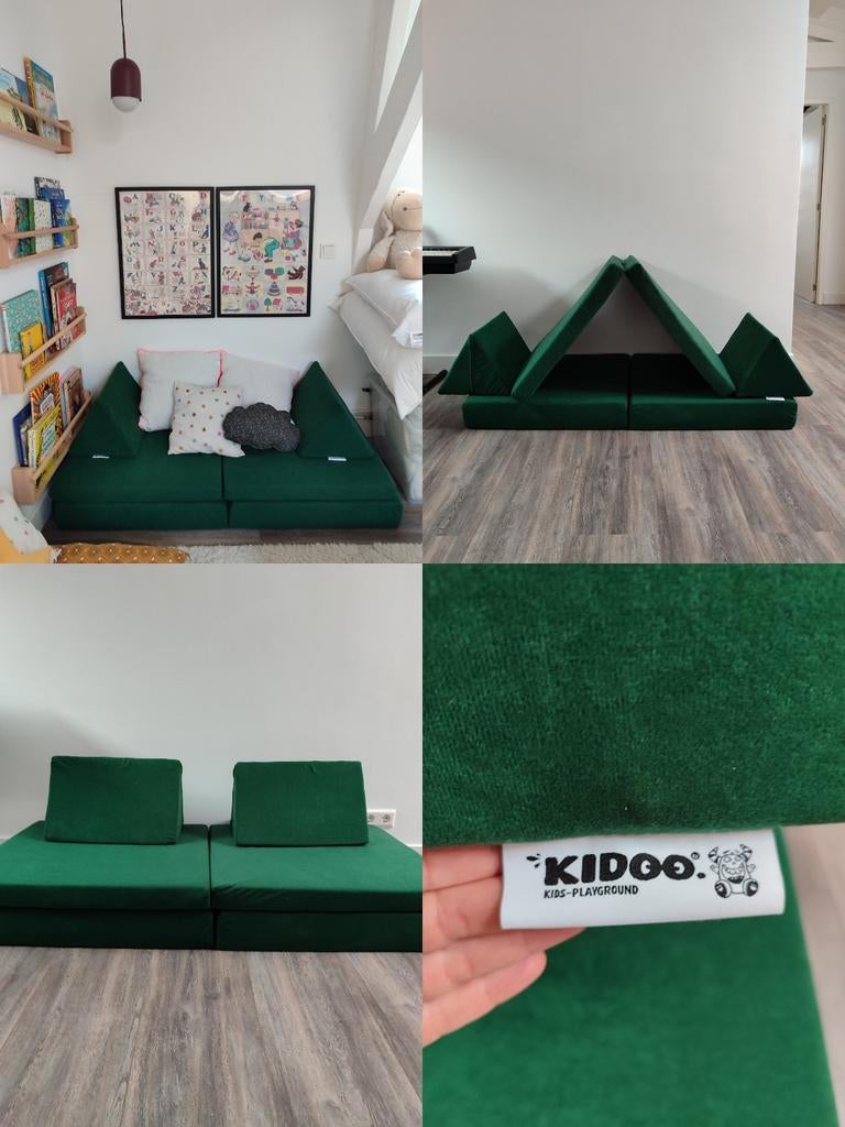 Kinderbankje met wasbare hoezen, Ophalen