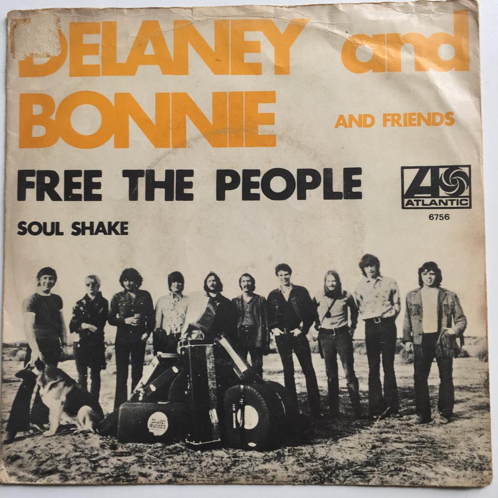 S60 Delany & Bonnie Free the people/ soul shake HOL70  €1, Fotohoes, Ophalen of Verzenden, Gebruikt, Pop