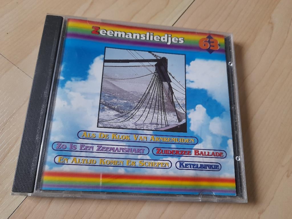 CD ZEEMANSLIEDJES nr. 63, Ophalen of Verzenden, Zo goed als nieuw