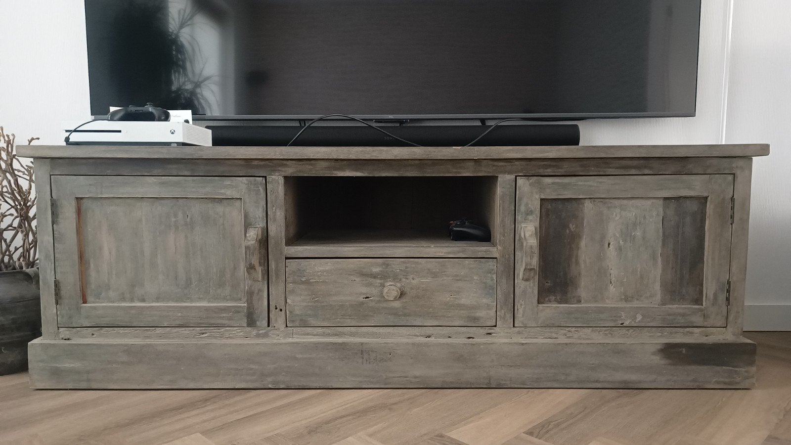 Meubels landelijk: Salontafel, tv-, vitrinekast, bijzettafel, Ophalen, Zo goed als nieuw, Rustiek, Landelijk