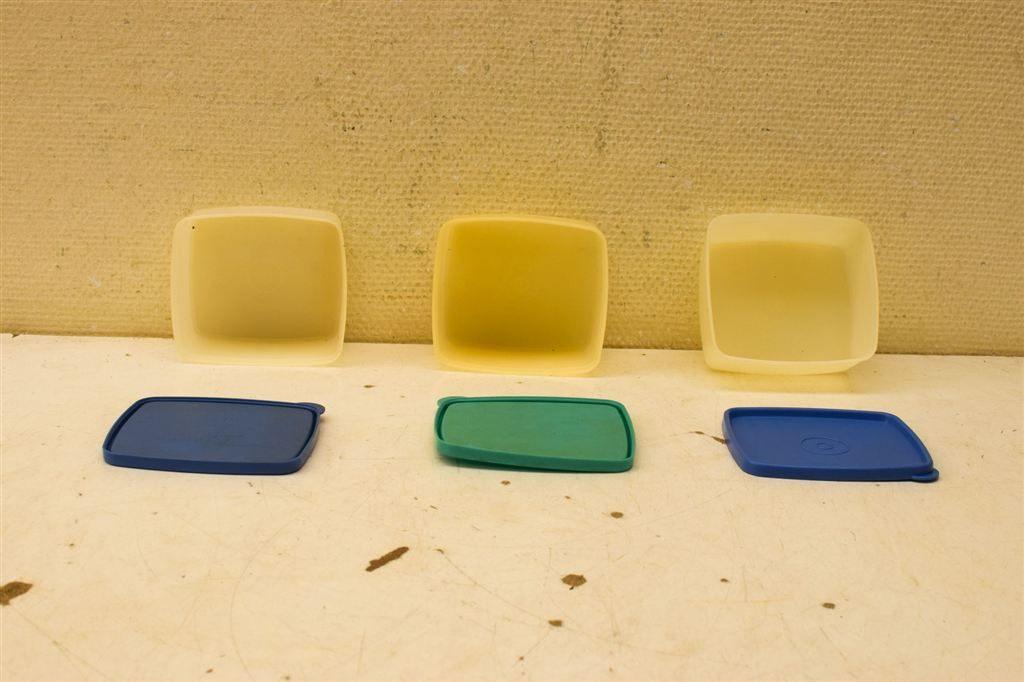 3 stuks tupperware bakjes 47117, Huis en Inrichting, Keuken | Tupperware, Ophalen of Verzenden, Gebruikt, Bak of Kom