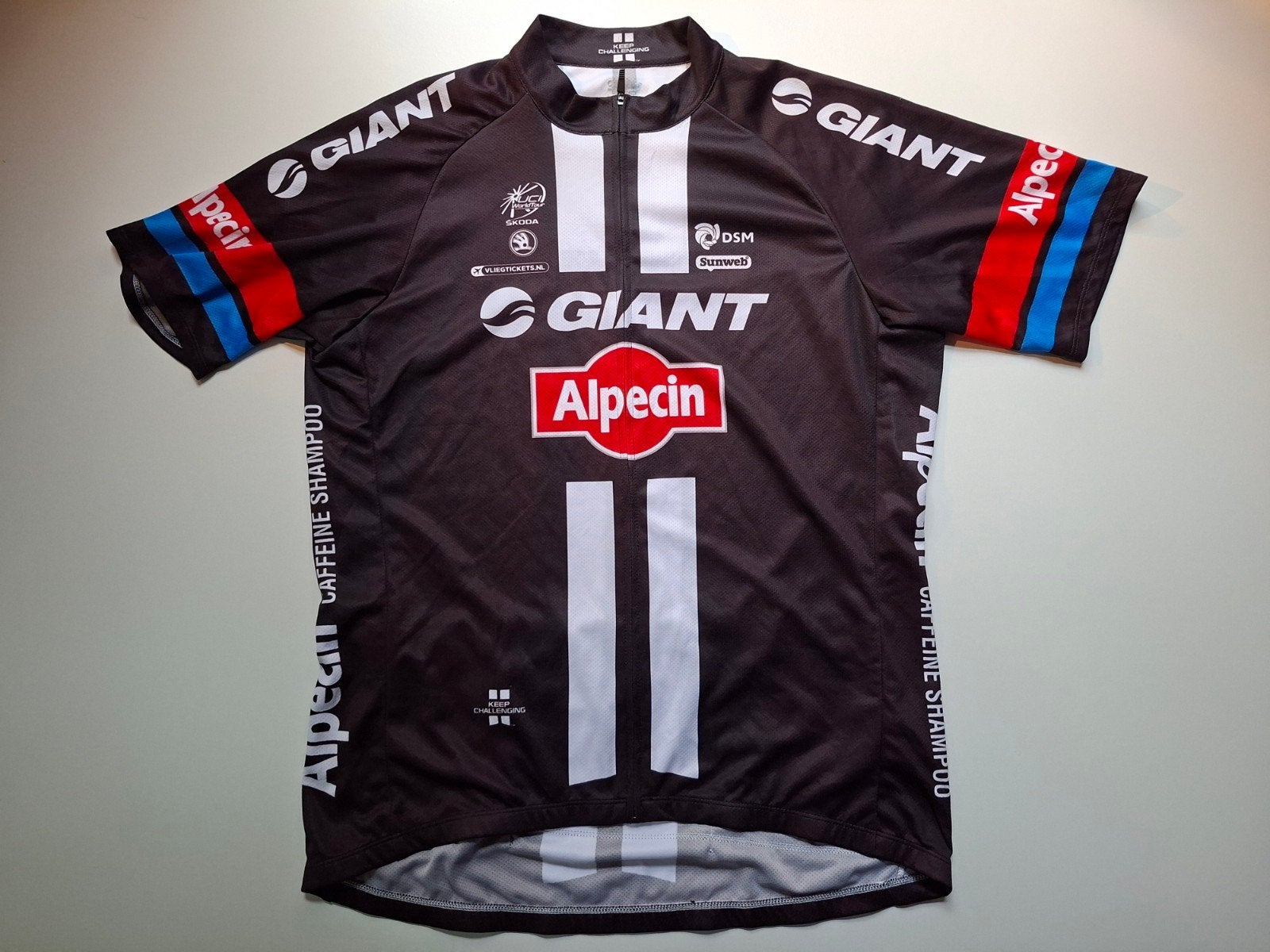 Giant Alpecin Wielershirt - Zo goed als nieuw, Ophalen of Verzenden, Zo goed als nieuw, Helm
