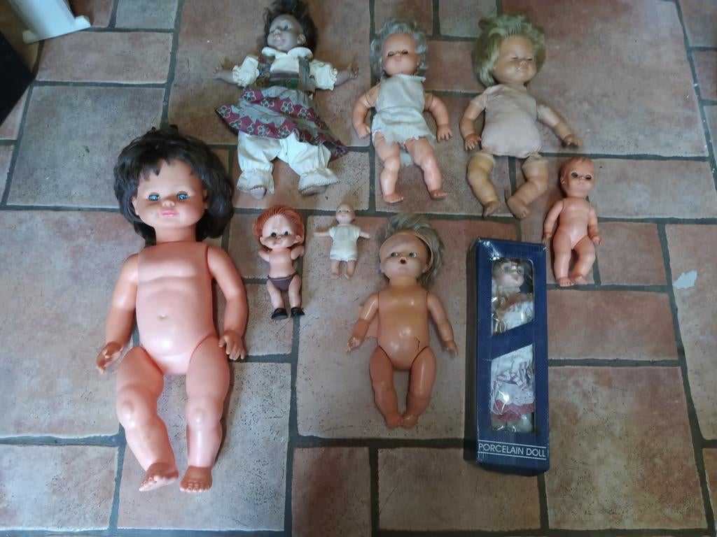 Vintage poppen, Verzamelen, Efteling, Ophalen, Gebruikt, Beeldje of Poppetje