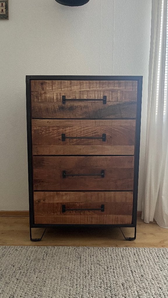 Ladenkast 124 cm hoog Interwonen, Huis en Inrichting, Ophalen, 100 tot 150 cm, 50 tot 100 cm, Zo goed als nieuw