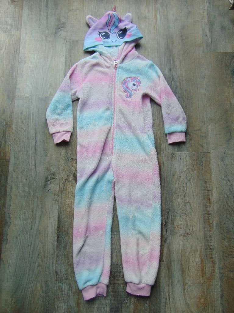Onesie eenhoorn roze maat 110 / 116 huispak, Overige typen, Meisje, Ophalen of Verzenden, Zo goed als nieuw