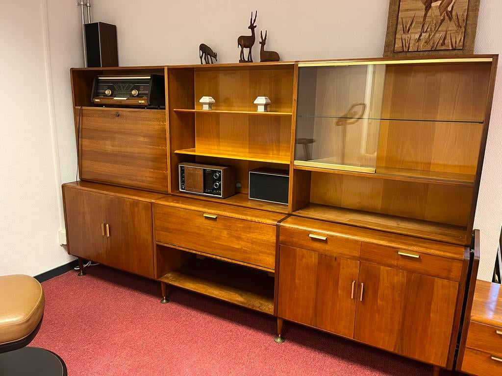 Modulaire side board wandkast A.Patijn, Huis en Inrichting, Gebruikt, Ophalen of Verzenden, Minder dan 100 cm, Met deur(en)