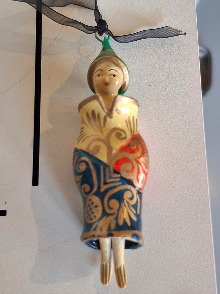 Whalta  Wanas Figuur uit Rijspasta - San Blas, Cusco Peru, Verzamelen, Beelden en Beeldjes, Ophalen of Verzenden