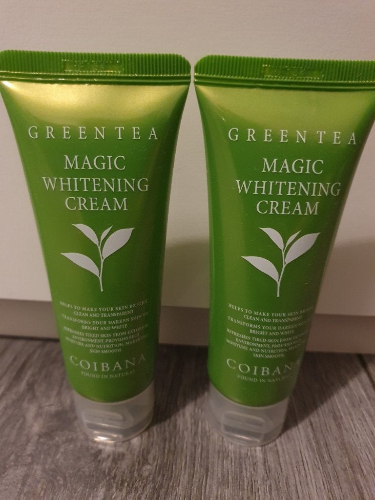 Coibana Koreaanse Whitening Tone-Up Cream - Set 2 stuks, Ophalen of Verzenden, Nieuw, Gehele gezicht, Verzorging
