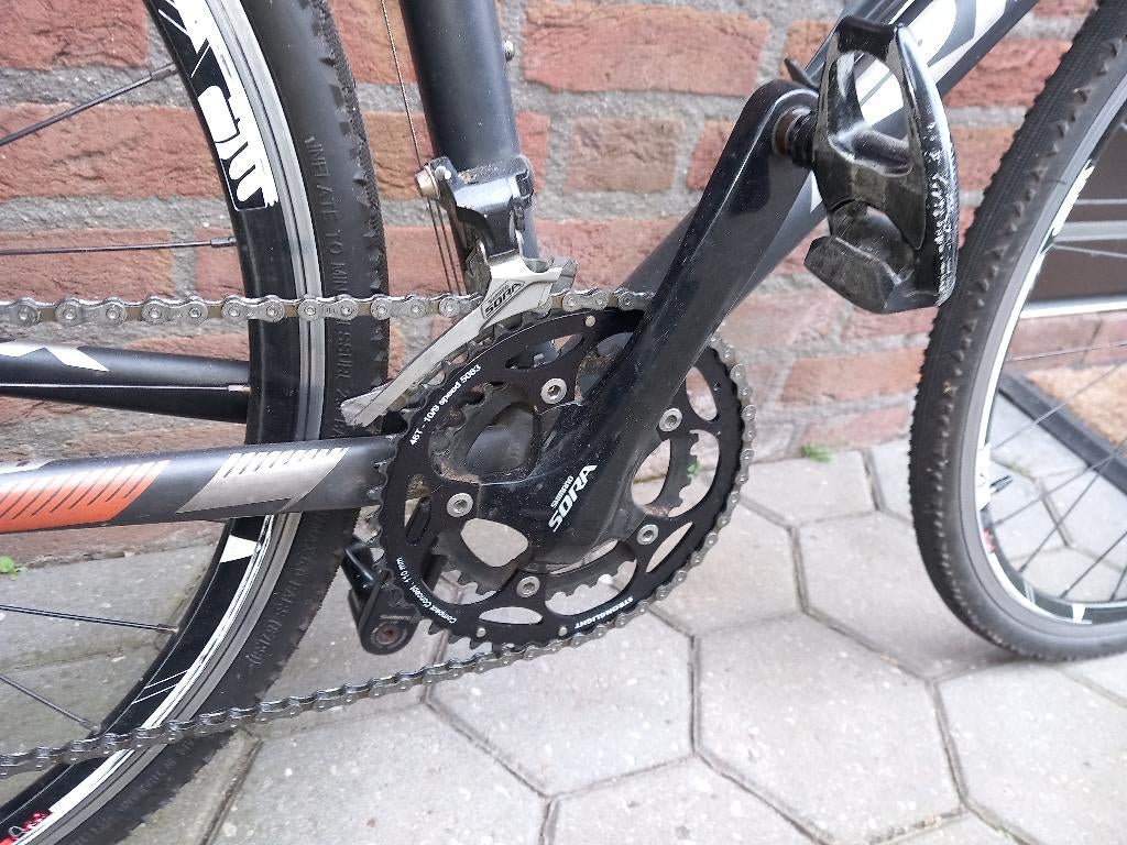 Gravelbike, Fietsen en Brommers, Fietsen | Racefietsen, Gebruikt, Heren, Aluminium, Meer dan 20 versnellingen