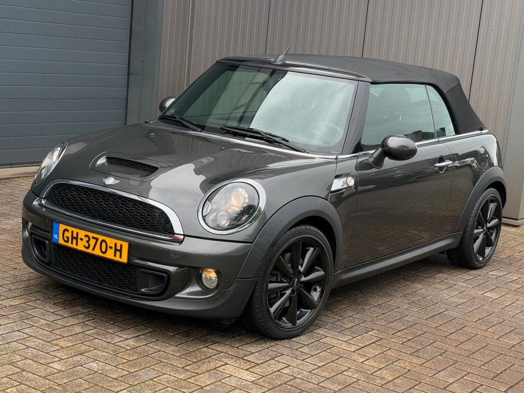 Mini Cabrio 1.6 Cooper S Chili | 184 PK | Xenon | Leder, Auto's, Voorwielaandrijving, Euro 5, Gebruikt, Zwart