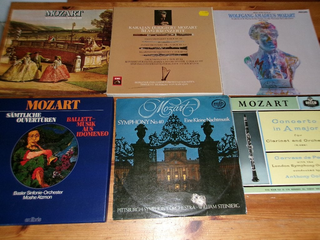 W.A. Mozart 7x, LP, Gebruikt, Mozart, Ophalen of Verzenden