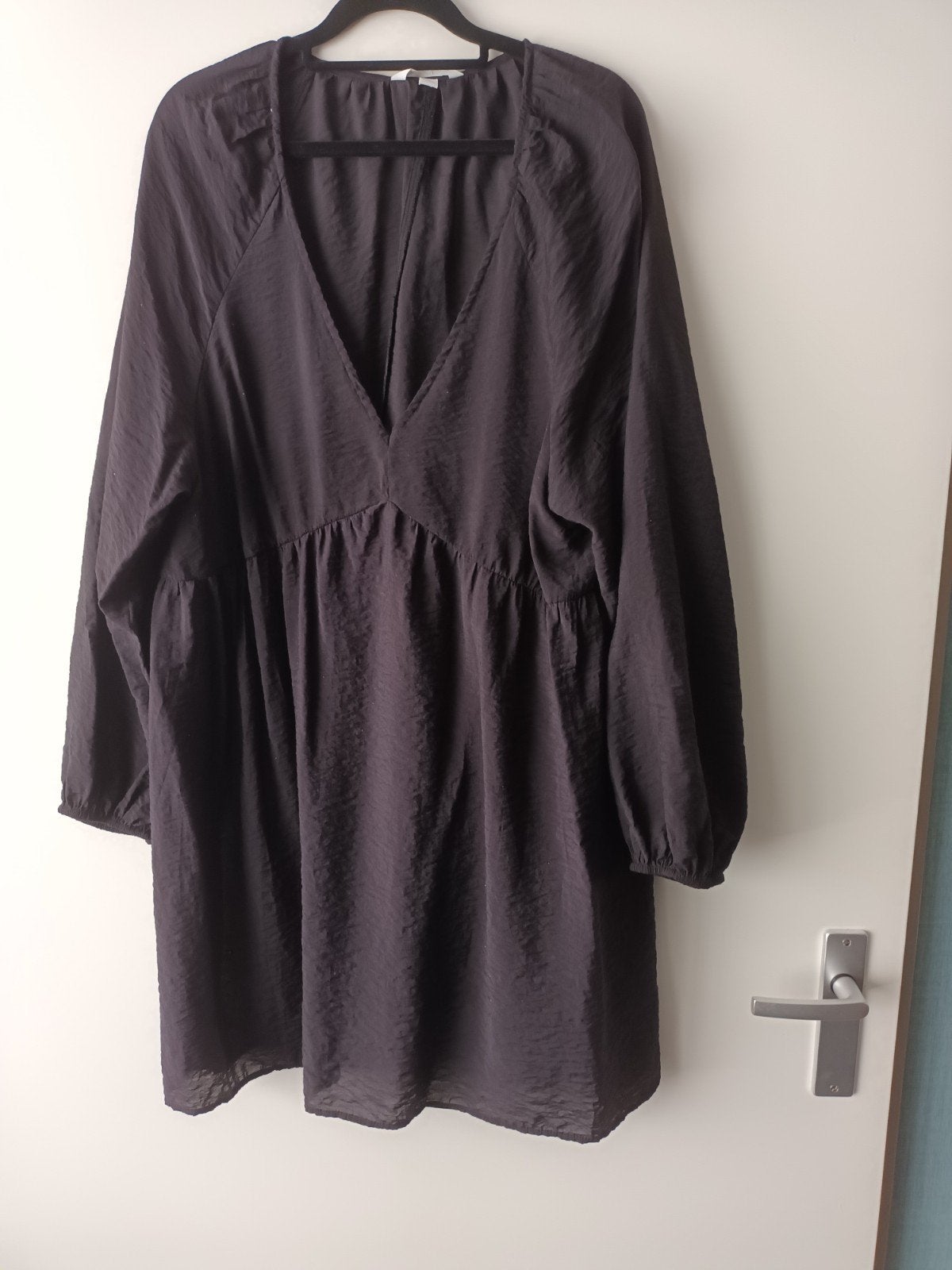 Zwarte A-lijn jurk maat L, Kleding | Dames, Zwart, Maat 42/44 (L), Ophalen of Verzenden, Gedragen