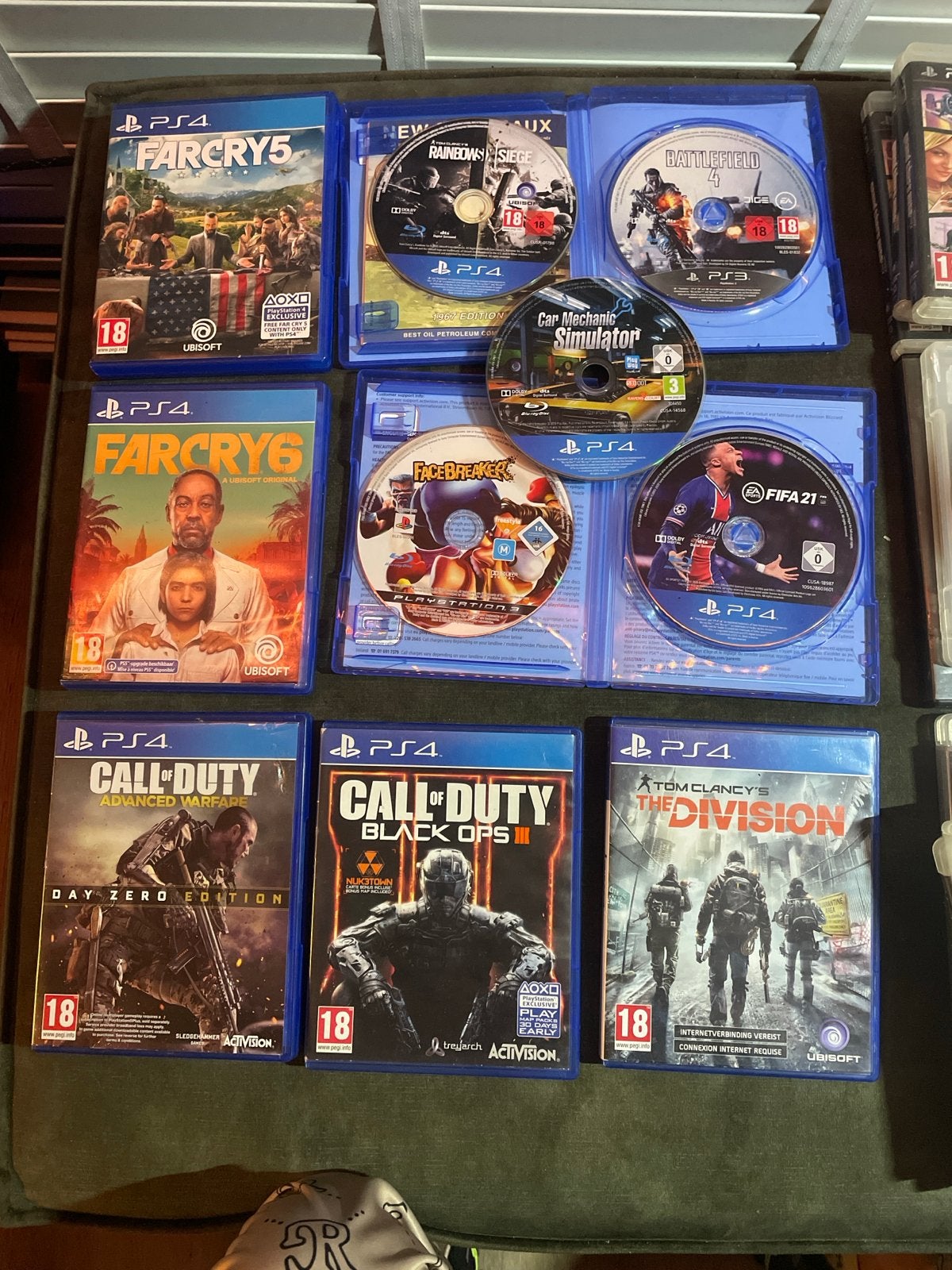 PS4 Games Bundel: Far Cry, Call of Duty, FIFA & Meer, Spelcomputers en Games, Games | Sony PlayStation 4, Online, Gebruikt, Vanaf 18 jaar