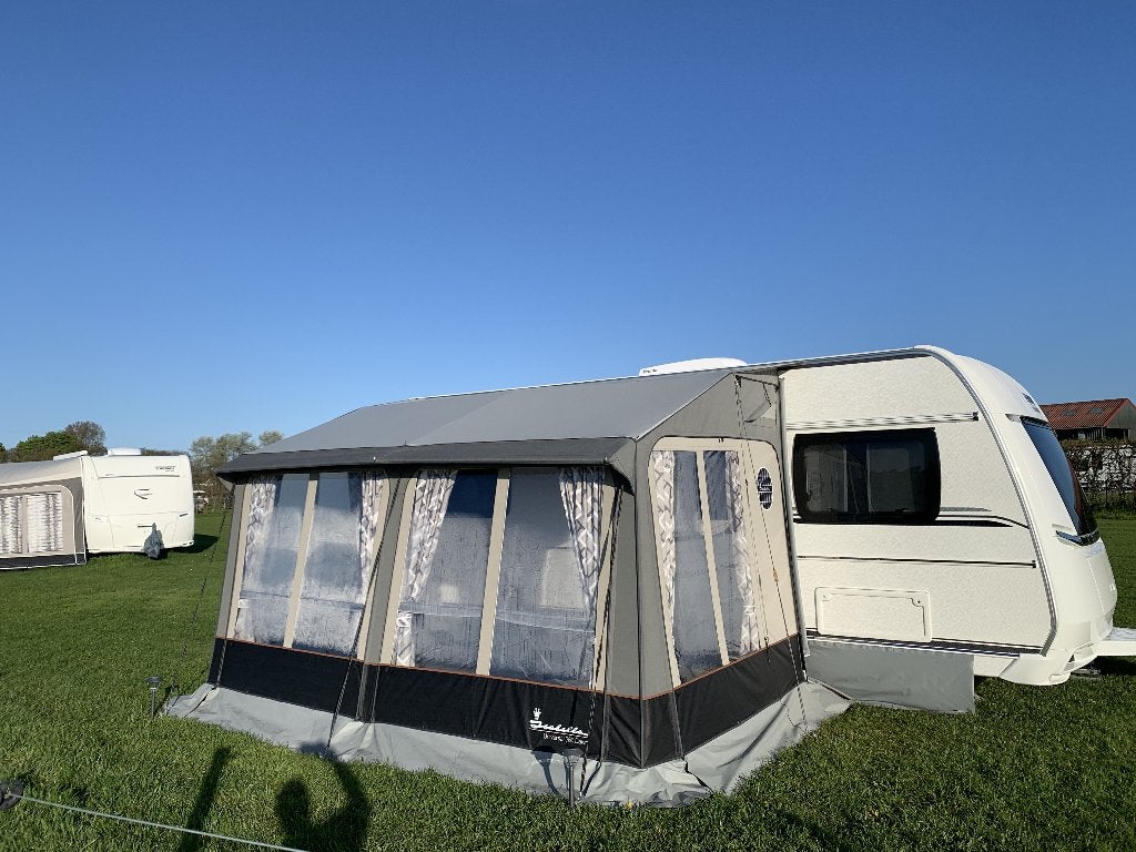 ️ Isabella 360 Dawn 4-seizoenentent, Caravans en Kamperen, Voortenten en Luifels, Ophalen, Gebruikt, Ten Cate All Season 240g/m2