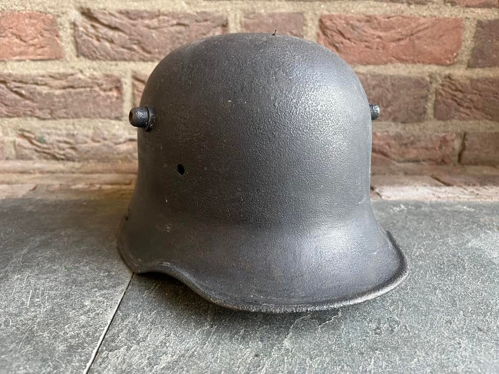 Duits M17 helm, Verzamelen, Militaria | Algemeen, Landmacht, Helm of Baret, Duitsland, Ophalen of Verzenden