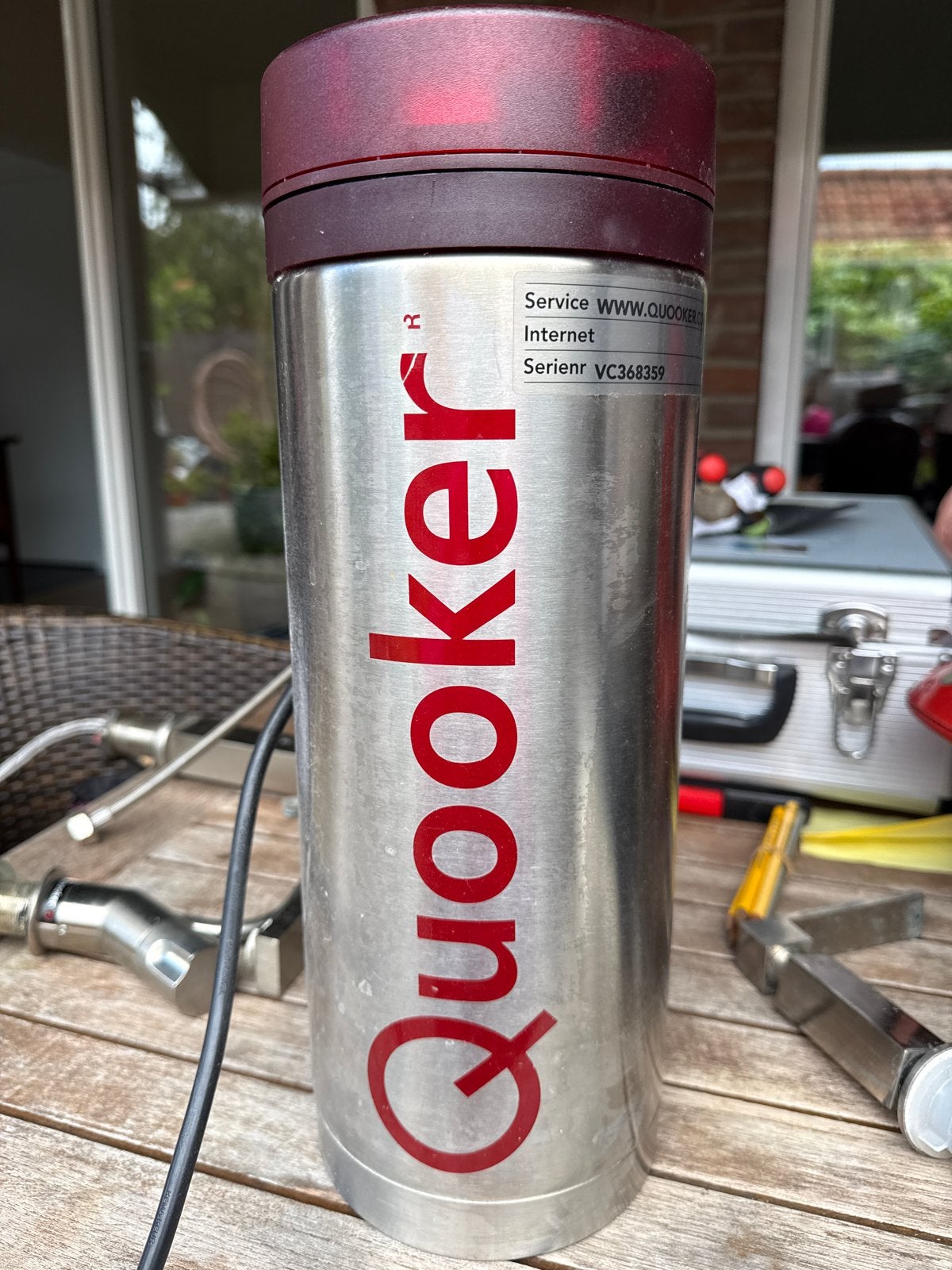 Quooker PRO3-VAQ 3 liter kokendwaterkraan met kraan, Ophalen, Gebruikt