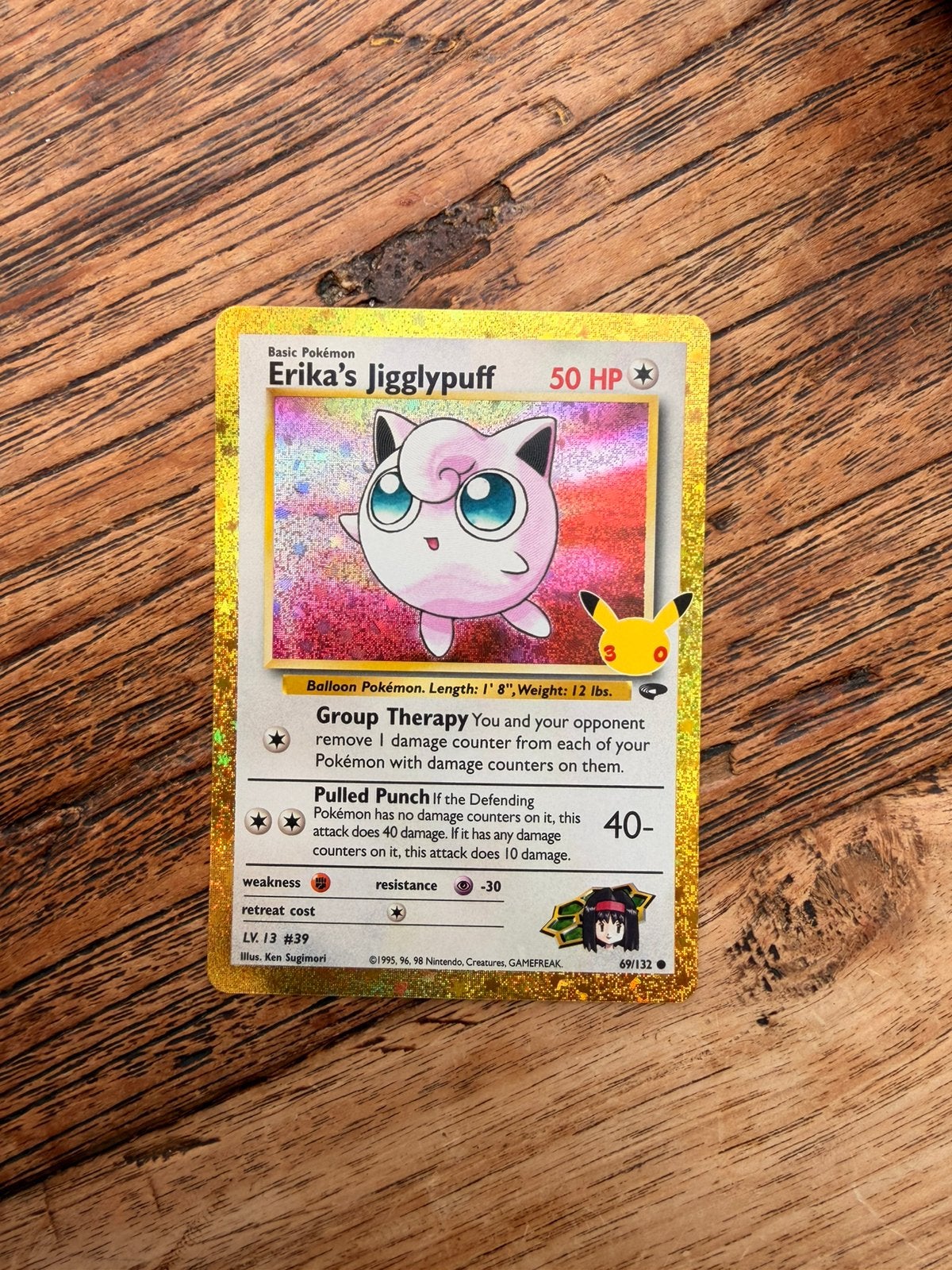 Erika's Jigglypuff - 30th Celebration, Hobby en Vrije tijd, Ophalen of Verzenden, Zo goed als nieuw