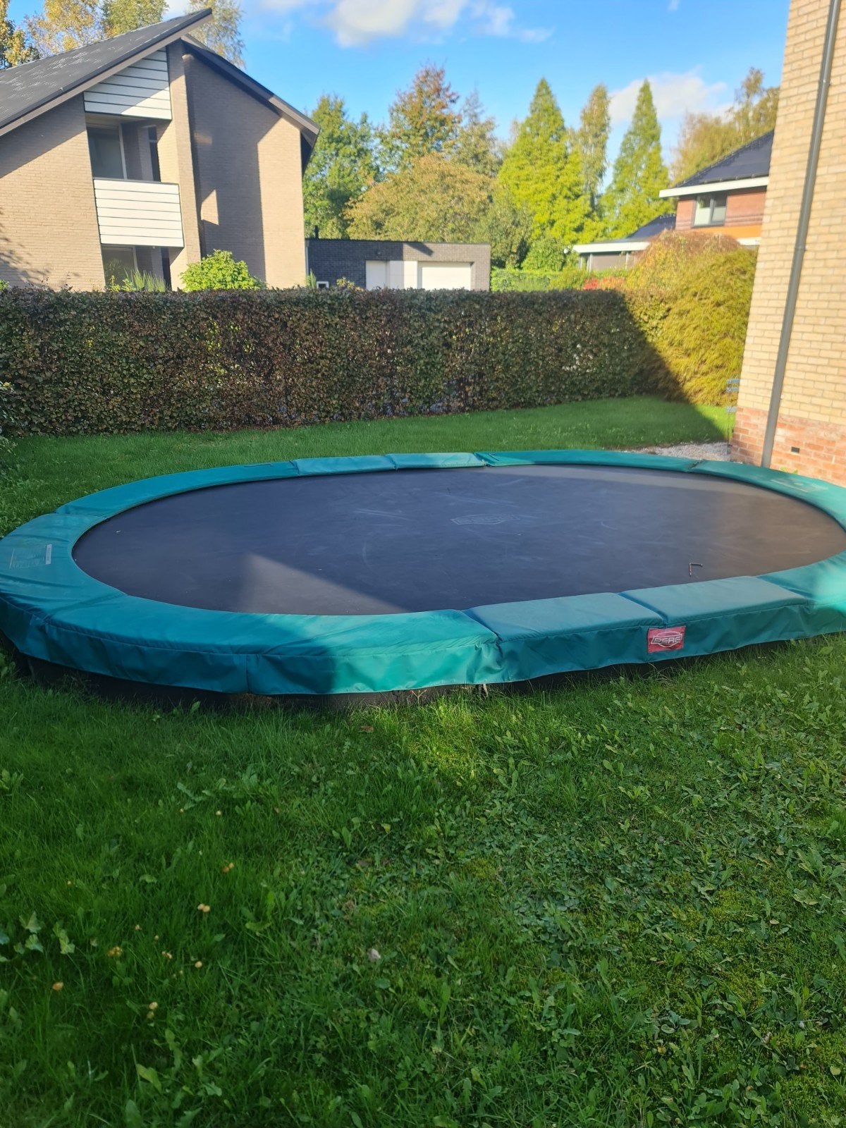 BERG InGround Favorit Trampoline Ovale 410x250cm, Kinderen en Baby's, Ophalen