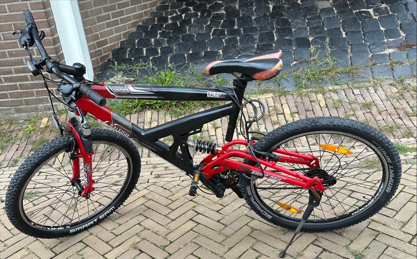 Raleigh Mountainbike - Full Suspension - Zo goed als nieuw, Overige merken, 49 tot 53 cm, Ophalen of Verzenden, Zo goed als nieuw