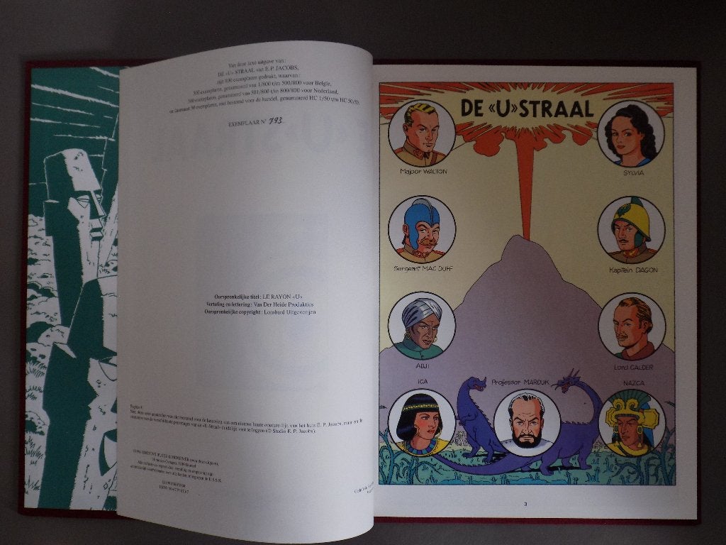 Blake en Mortimer - 01_HC_L_De 'U' straal [Nummer 793], Boeken, Eén stripboek, Ophalen of Verzenden, Zo goed als nieuw