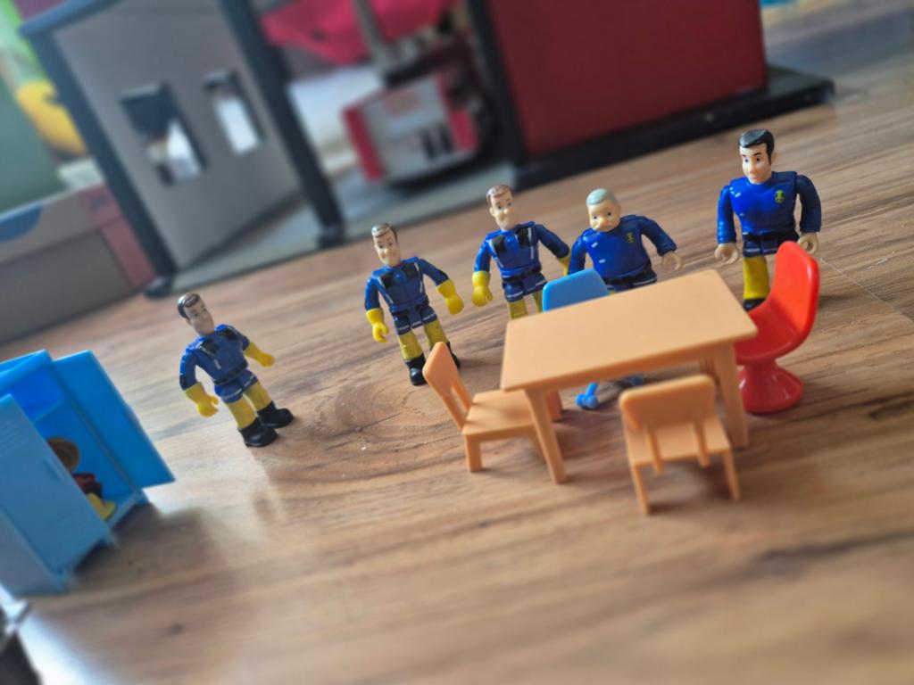 Brandweerman Sam speelset met figuren en accessoires, Ophalen of Verzenden, Gebruikt, Jongen of Meisje