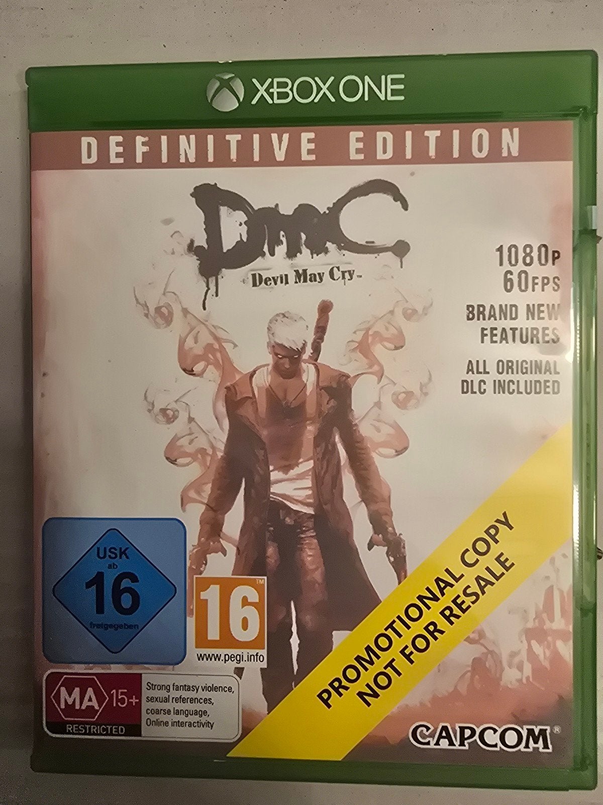 DMC Devil May Cry: Definitive Edition Xbox One Promotional, Avontuur en Actie, Online, 1 speler, Ophalen of Verzenden