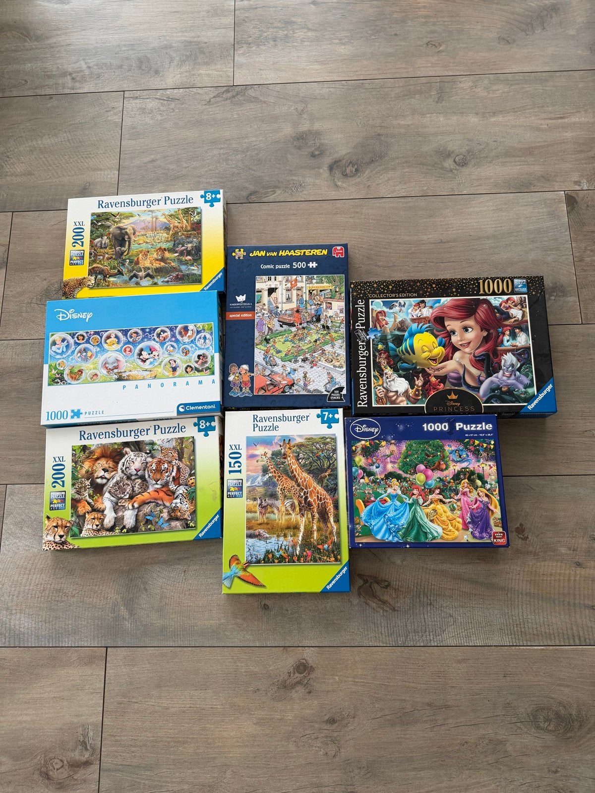 Grote collectie Ravensburger en Disney puzzels, Ophalen, Meer dan 50 stukjes, Gebruikt, 6 jaar of ouder
