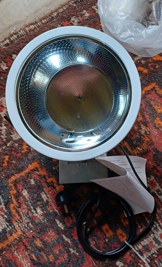 Wolfs Verlichting Inbouw-Downlight WVRA 410, Metaal, Wit, Overige merken, Nieuw