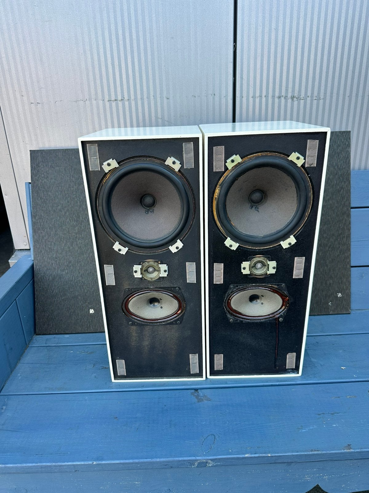 Vintage boxen Mooie set Bang & Olufsen Beovox 2400 Type 6214, Ophalen of Verzenden, Gebruikt, Minder dan 60 watt, Overige merken