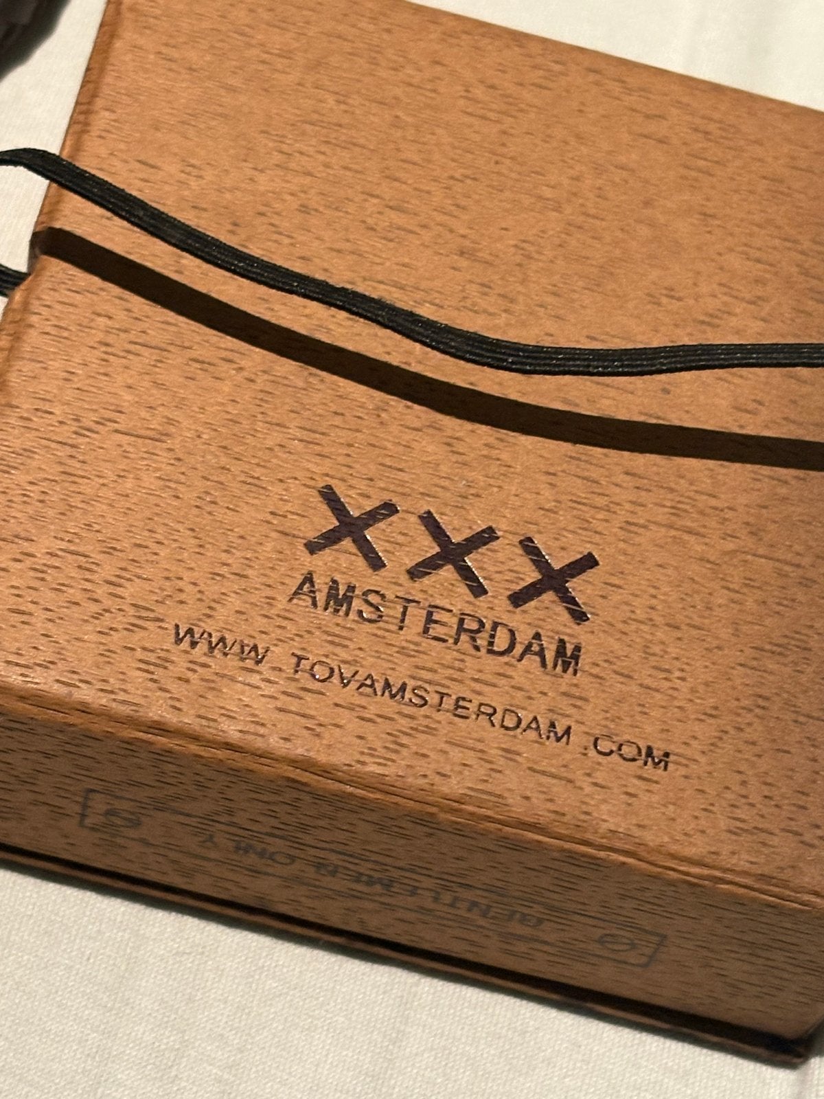 TOV Amsterdam Luxe Heren Armbanden Set - 20 cm + Giftbox, Bruin, Leer, Ophalen of Verzenden, Zo goed als nieuw