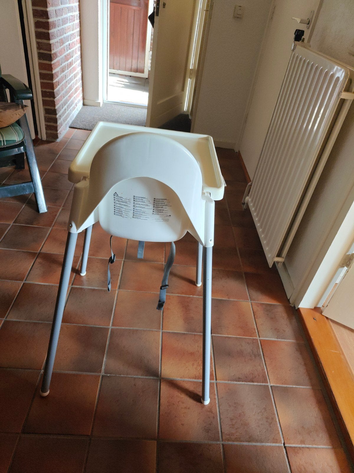Ikea kinderstoel met eetblad en gordel, Ophalen, Gebruikt, Overige typen, Gordel(s)