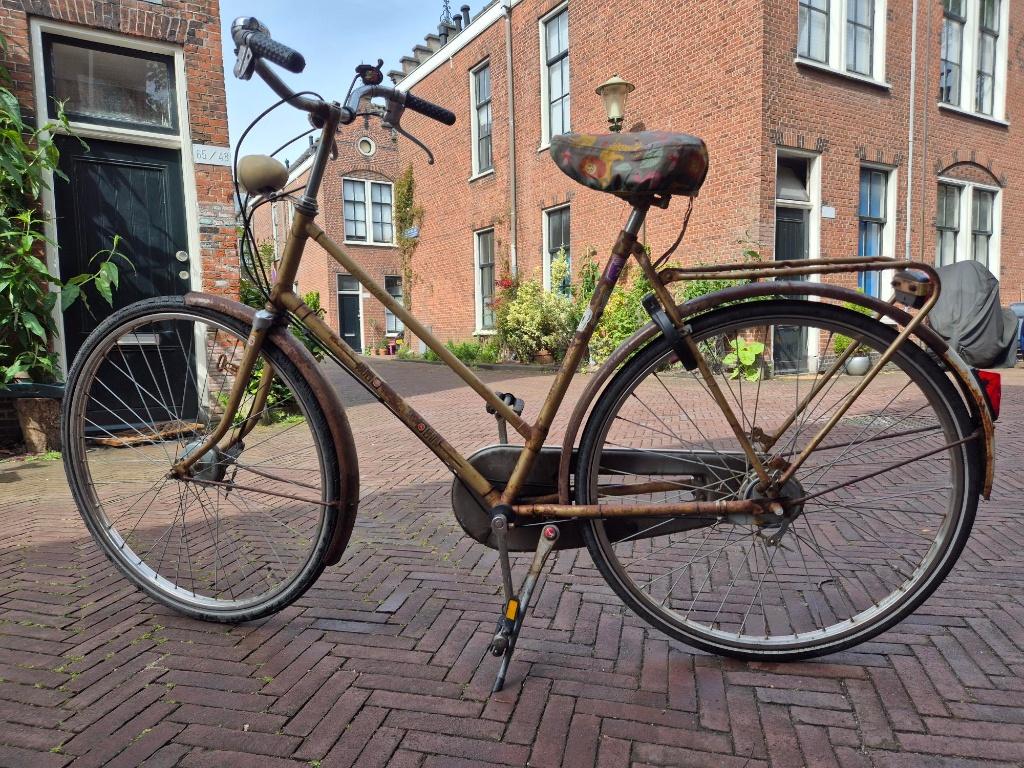 Damesfiets, Ophalen, Terugtraprem, Gebruikt, Versnellingen
