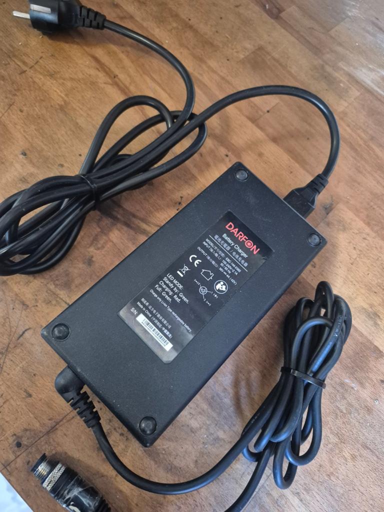 Darfon oplader fiets, Ophalen, Gebruikt