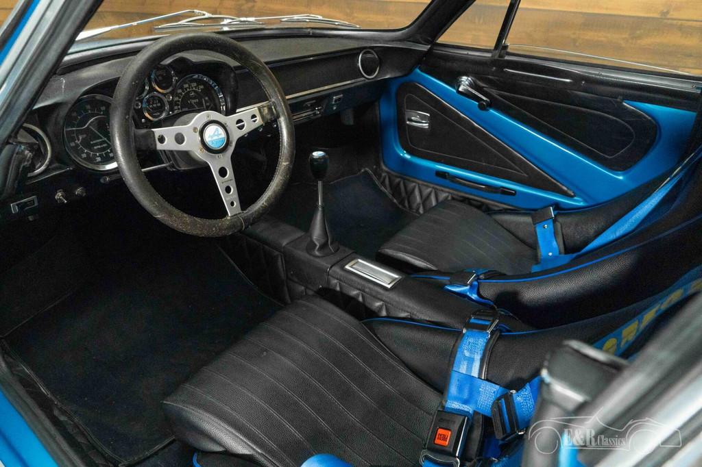 Alpine A110 1300 Gordini | Gerestaureerd | Zeldzaam | 1974, Auto's, Achterwielaandrijving, Zwart, Alpine, Blauw