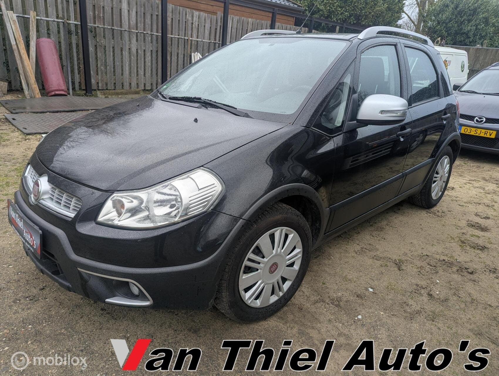 Fiat Sedici 1.6-16V Active, Auto's, Voorwielaandrijving, Gebruikt, 4 cilinders, Metallic lak