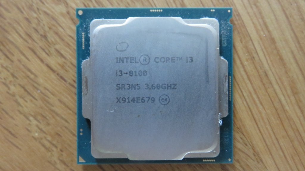 CPU i3 8100, Computers en Software, LGA 1151, Gebruikt, Ophalen of Verzenden, Intel Core i3
