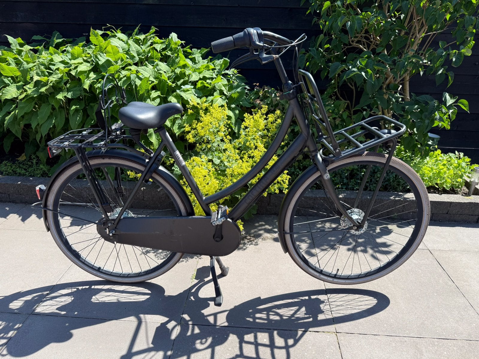 Cortina U4 Transport damesfiets - framemaat 53, 53 tot 56 cm, Versnellingen, Zo goed als nieuw, Trommelrem