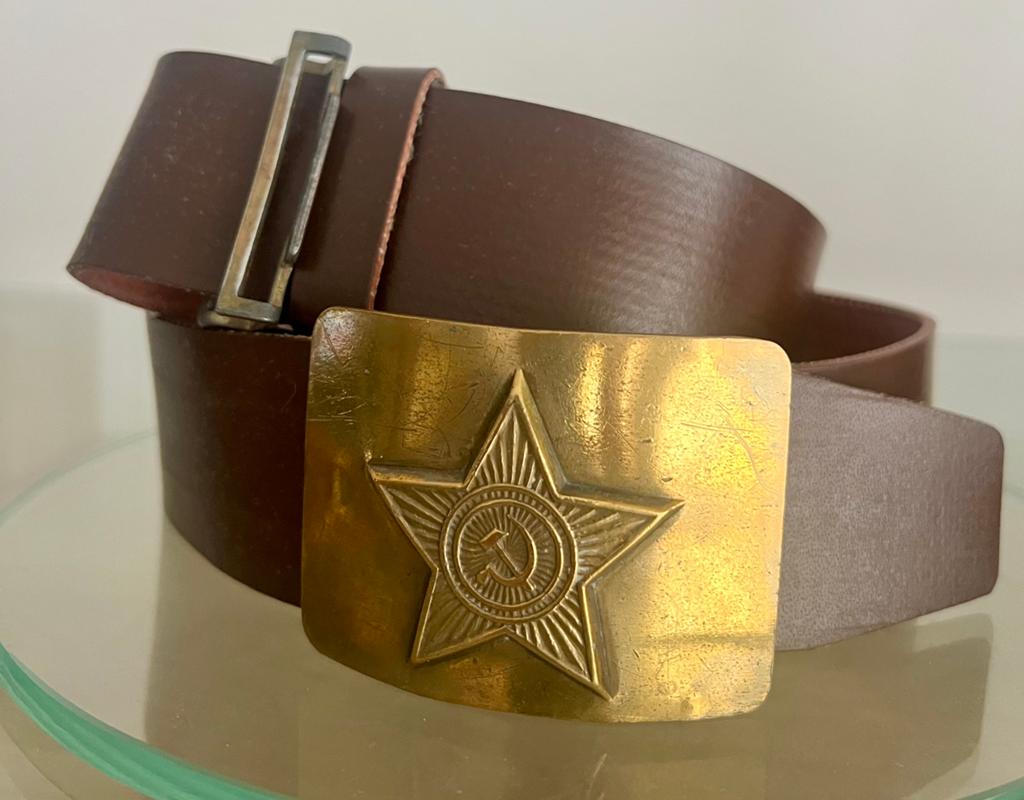 Mooie ongedragen riem uit de USSR, Verzamelen, Militaria | Algemeen, Landmacht, Kleding of Schoenen, Overige gebieden, Ophalen of Verzenden