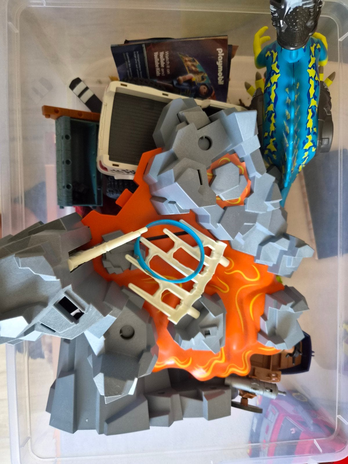 2 bakken playmobil, Ophalen