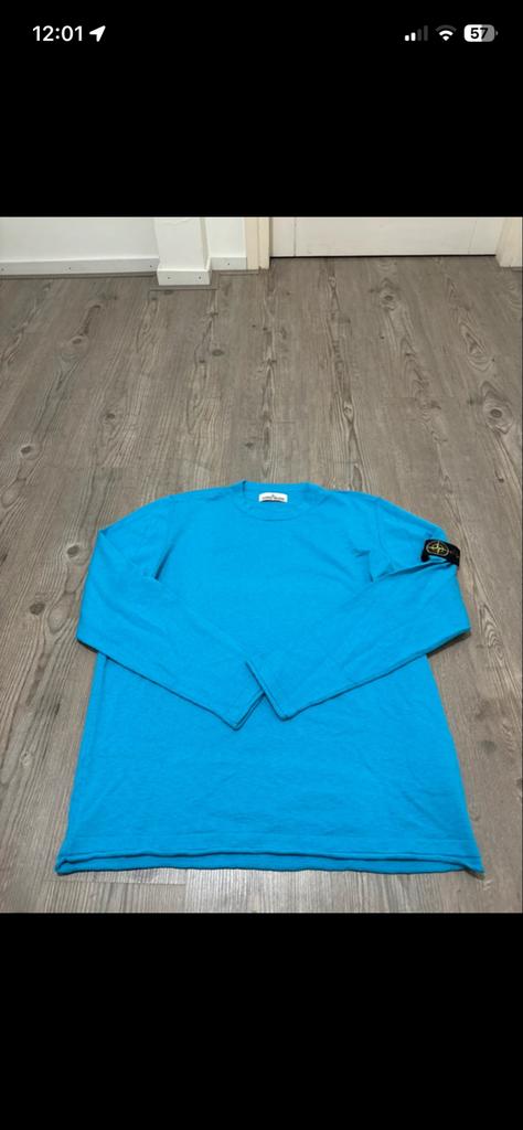 Stone Island gebreide trui - XXXL - Zo goed als nieuw, Kleding | Heren, Verzenden, Zo goed als nieuw, Overige maten, Blauw