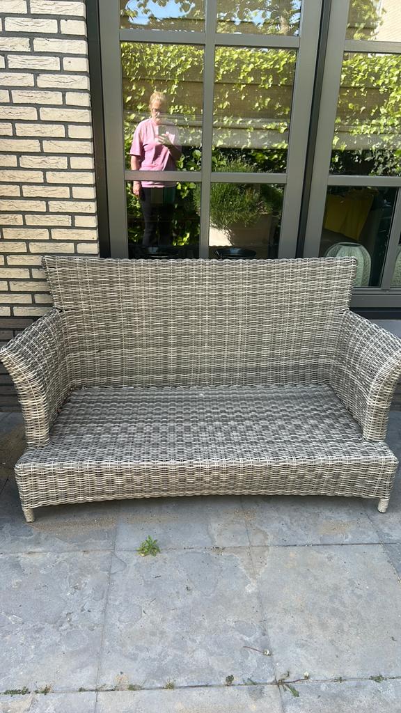 Tuin bank, Ophalen, Zo goed als nieuw, Kunststof