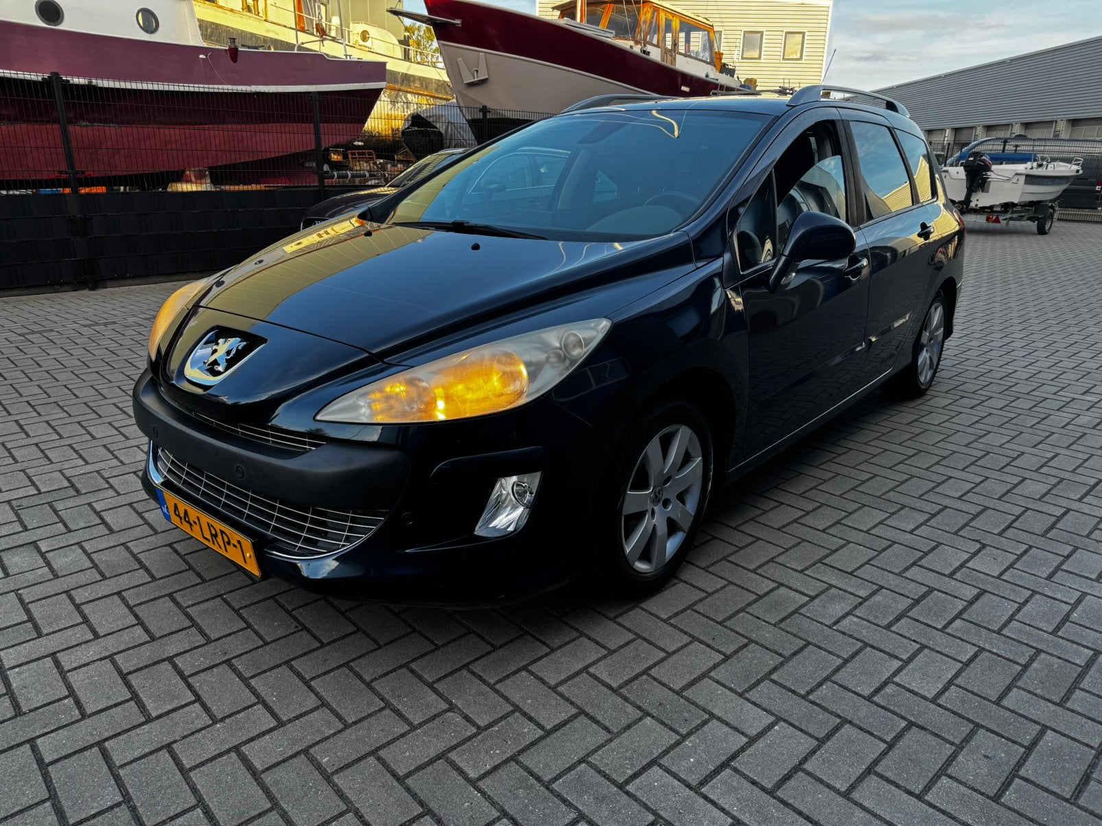 Peugeot 308 1.6 VTI 16V SW 2010 Blauw, Auto's, Peugeot, Voorwielaandrijving, 15 km/l, 4 cilinders, Blauw