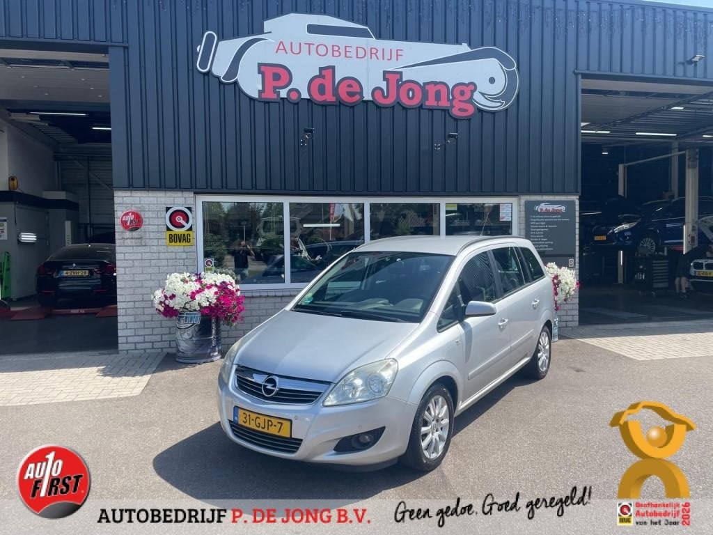 Opel ZAFIRA 1.6 TEMPTATION Navi Cruise Airco Trekhaak, Voorwielaandrijving, 4 cilinders, 1000 kg, 1405 kg