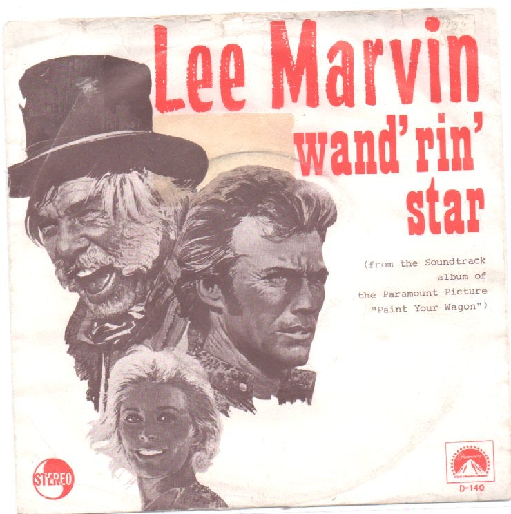 Lee Marvin- Wand'rin' Star (met de lage stem!, Fotohoes, Verzenden, Zo goed als nieuw, 7 inch